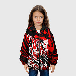 Куртка с капюшоном детская ТОКИЙСКИЕ МСТИТЕЛИ МАНГА, цвет: 3D-черный — фото 2