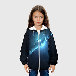 Куртка с капюшоном детская Sky full of stars, цвет: 3D-белый — фото 2