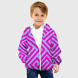 Куртка с капюшоном детская Trend pattern, цвет: 3D-белый — фото 2