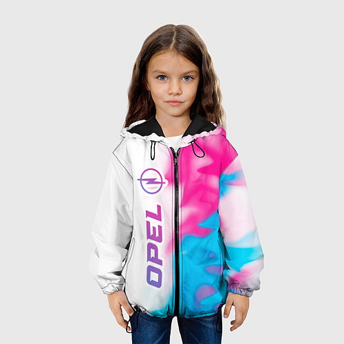 Детская куртка Opel Neon Gradient / 3D-Черный – фото 3
