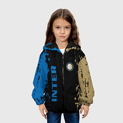 Куртка с капюшоном детская Интер inter, цвет: 3D-черный — фото 2
