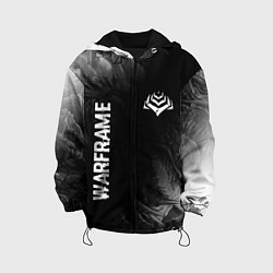 Куртка с капюшоном детская Warframe Glitch на темном фоне - FS, цвет: 3D-черный