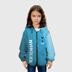 Куртка с капюшоном детская Тоттенхэм хотспур Абстракция, цвет: 3D-черный — фото 2