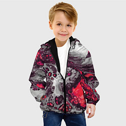 Куртка с капюшоном детская Ожег, цвет: 3D-черный — фото 2