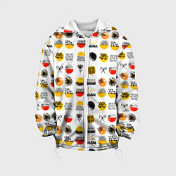 Детская куртка Minimalistic patterns