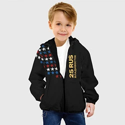 Куртка с капюшоном детская 25 RUS Владивосток, цвет: 3D-черный — фото 2