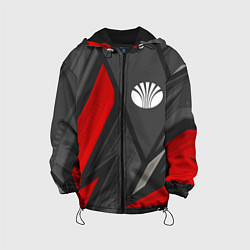 Куртка с капюшоном детская Daewoo sports racing, цвет: 3D-черный