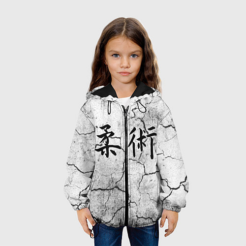 Детская куртка Джиу-Джитсу : Потресканная земля / 3D-Черный – фото 3