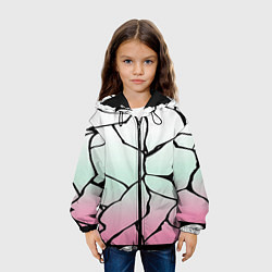 Куртка с капюшоном детская Шинобу Кочо Кимоно, цвет: 3D-черный — фото 2