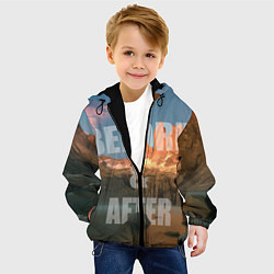 Куртка с капюшоном детская BEFORE&AFTER, цвет: 3D-черный — фото 2