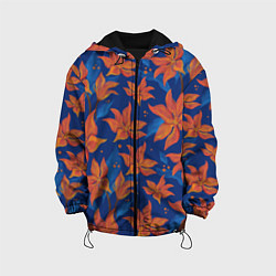 Детская куртка Осенние абстрактные цветы