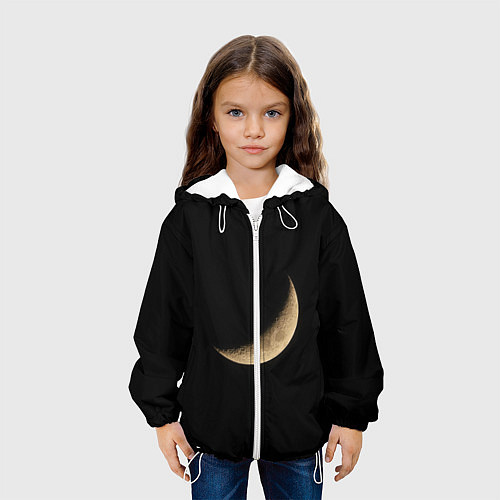Детская куртка Moon / 3D-Белый – фото 3