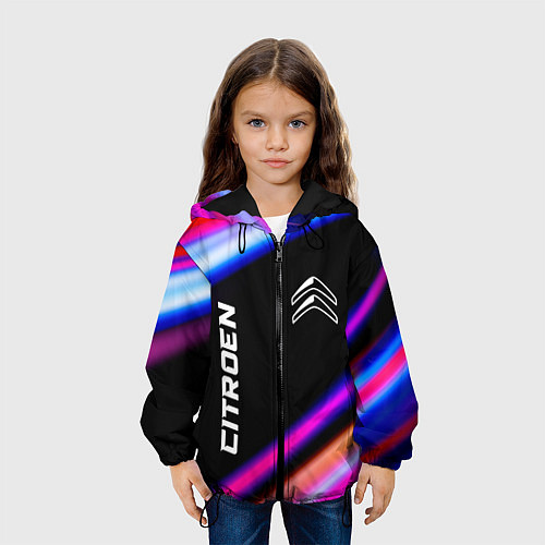 Детская куртка Citroen speed lights / 3D-Черный – фото 3