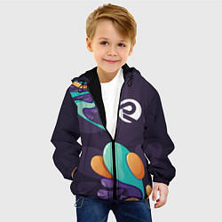 Куртка с капюшоном детская ARC Raiders graffity splash, цвет: 3D-черный — фото 2