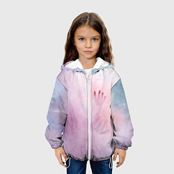 Куртка с капюшоном детская Изнутри, цвет: 3D-белый — фото 2