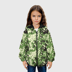 Куртка с капюшоном детская Камуфляж Flectar-D, цвет: 3D-черный — фото 2