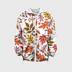 Детская куртка Осенний паттерн - листья