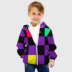 Куртка с капюшоном детская FIRM прямо из 80х, цвет: 3D-белый — фото 2