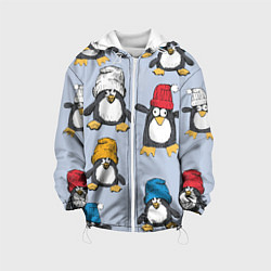 Детская куртка Смешные пингвины