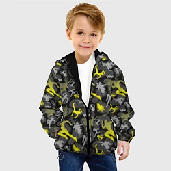 Куртка с капюшоном детская Pattern The Flash 2023, цвет: 3D-черный — фото 2
