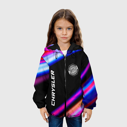 Детская куртка Chrysler speed lights / 3D-Черный – фото 3