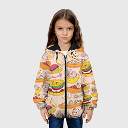 Куртка с капюшоном детская Праздник вкуса, цвет: 3D-черный — фото 2