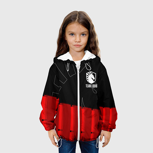 Детская куртка Форма Team Liquid red / 3D-Белый – фото 3