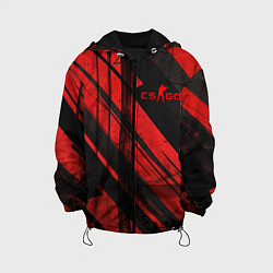 Детская куртка CS GO black and red