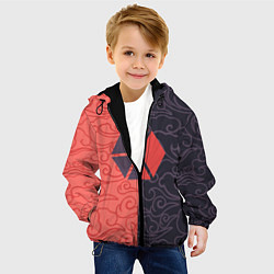 Куртка с капюшоном детская EXO Clouds, цвет: 3D-черный — фото 2