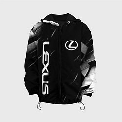 Куртка с капюшоном детская Lexus - minimalism, цвет: 3D-черный