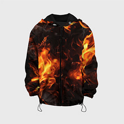 Куртка с капюшоном детская Fire style, цвет: 3D-черный