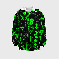 Детская куртка Berserk neon green