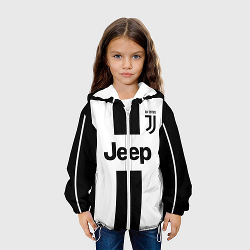 Детская куртка Juventus collection / 3D-Белый – фото 3