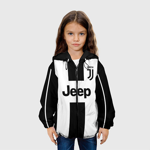 Детская куртка Juventus collection / 3D-Черный – фото 3