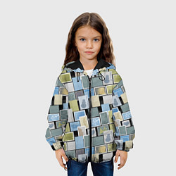 Куртка с капюшоном детская Бесконечные марки, цвет: 3D-черный — фото 2