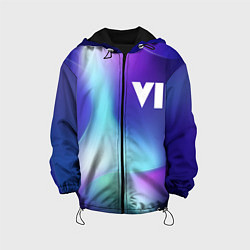 Куртка с капюшоном детская GTA 6 northern cold, цвет: 3D-черный