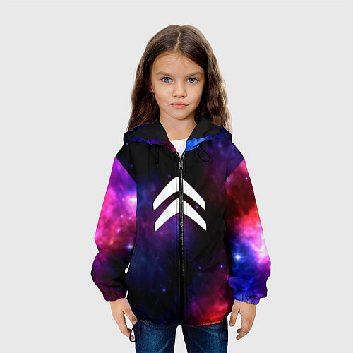 Детская куртка Citroen space / 3D-Черный – фото 3