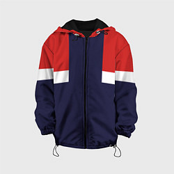 Куртка с капюшоном детская Олимпийка 90х - Ретро, цвет: 3D-черный