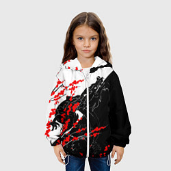 Куртка с капюшоном детская Tokyo Dragon, цвет: 3D-белый — фото 2