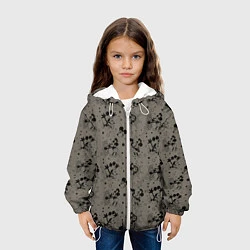 Куртка с капюшоном детская Микки Маус матрос - паттерн, цвет: 3D-белый — фото 2