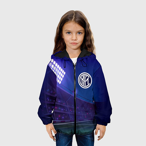 Детская куртка Inter ночное поле / 3D-Черный – фото 3