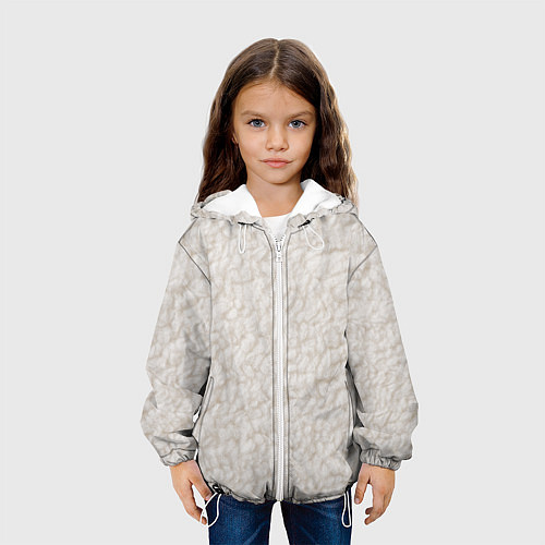 Детская куртка Пух барашка / 3D-Белый – фото 3