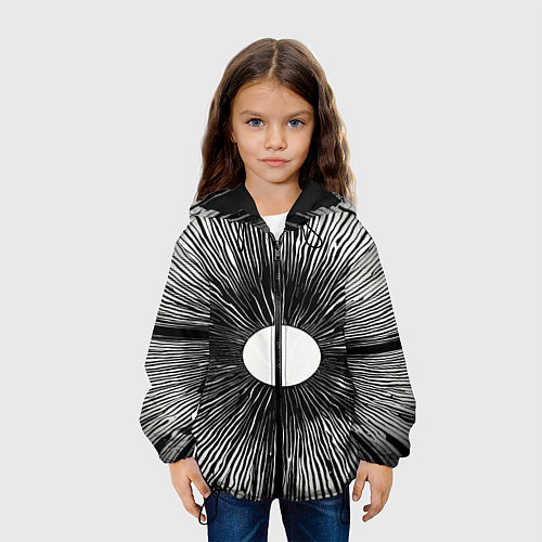 Детская куртка Поглощение / 3D-Черный – фото 3