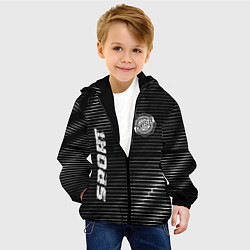 Куртка с капюшоном детская Chrysler sport metal, цвет: 3D-черный — фото 2
