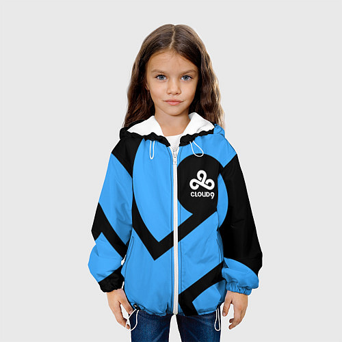 Детская куртка Cloud9 - fan art / 3D-Белый – фото 3