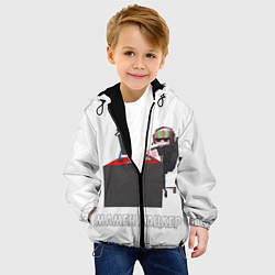 Куртка с капюшоном детская МАМЕН ХАЦКЕР, цвет: 3D-черный — фото 2