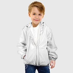 Куртка с капюшоном детская Zxc face, цвет: 3D-белый — фото 2