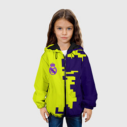 Куртка с капюшоном детская Barcelona fc sport club, цвет: 3D-черный — фото 2