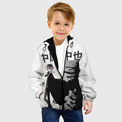 Куртка с капюшоном детская Nakahara Chya, цвет: 3D-черный — фото 2