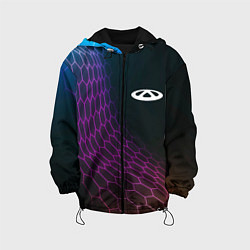 Детская куртка Chery neon hexagon